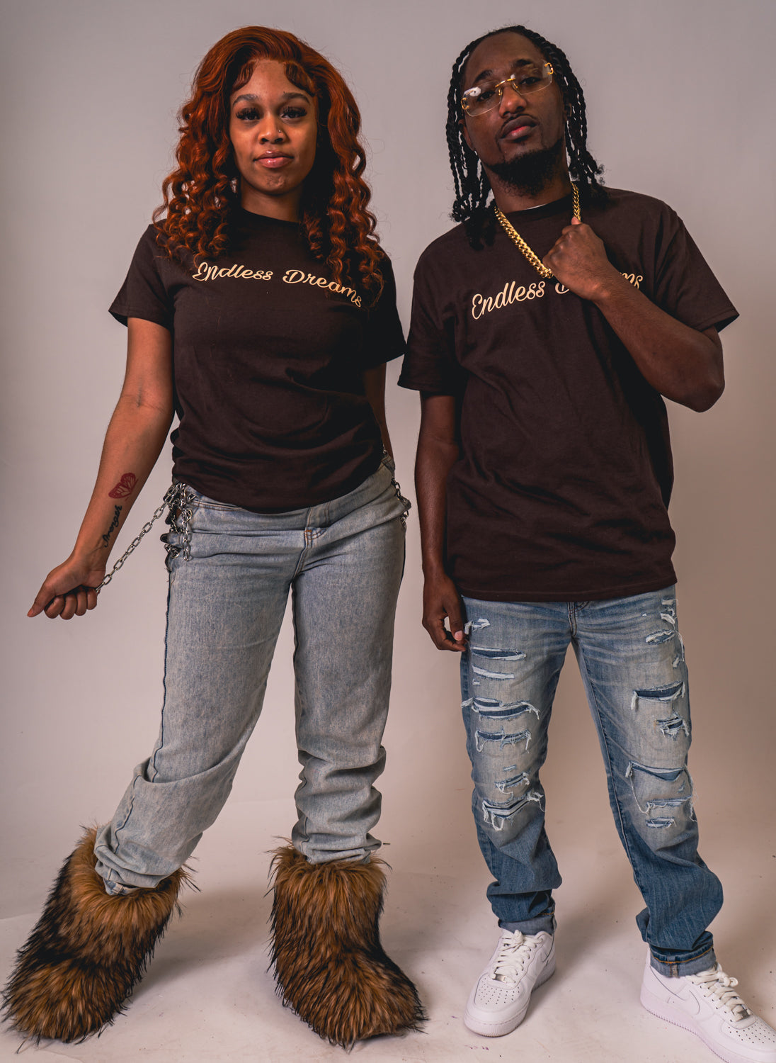 Logo Tee - Brown